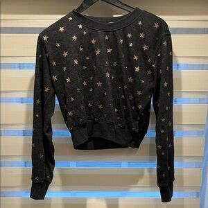 Spiritual Gangster Black Starry Kids Sweatshirt